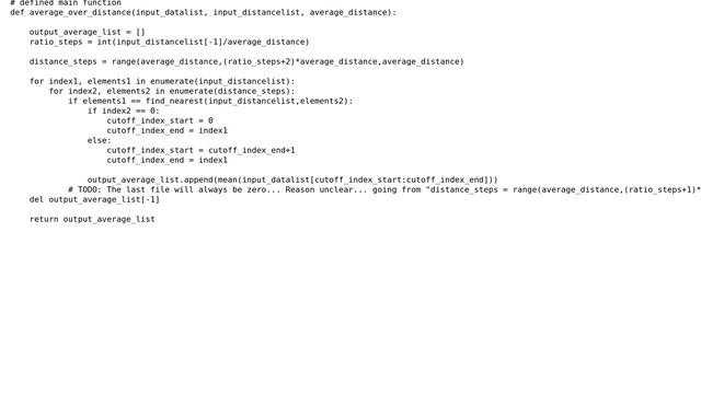 Code Review: Calculate average over a set interval of datapoints in python смотреть онлайн