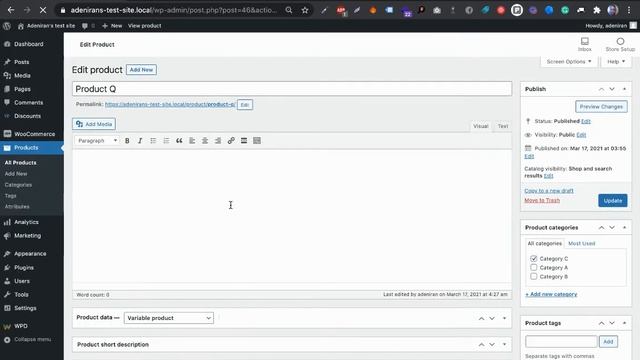How to assign a configuration to a variable product on Wordpress смотреть онлайн