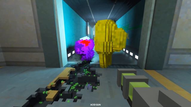 Acid gun VS Among us in Teardown Mods Gameplay смотреть онлайн