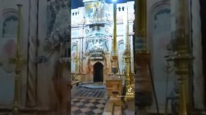 Храм гроба Господне ночью. Иерусалим.