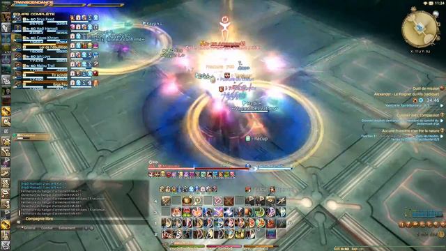 FF14 Alexander Cuff of the Son Savage Clear First Server Zodiark (Mog Team Party) Warrior POV смотреть онлайн