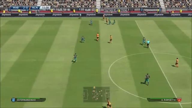 PES 2016 on AMD Radeon HD 7670M смотреть онлайн