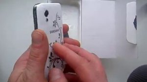 Samsung Galaxy Ace La Fleur unpacking