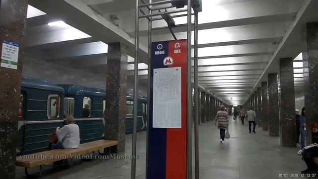 Станция метро "Речной вокзал" // 10 мая 2018г. смотреть онлайн