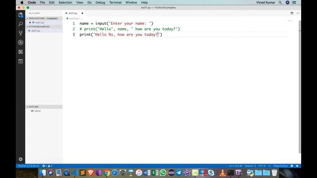 12 Python script basics смотреть онлайн