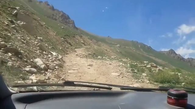 Toyota Granvia. Дорога на Туюк Су.