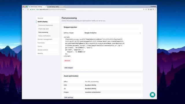 Tracking your split tests on Netlify with Google Analytics смотреть онлайн