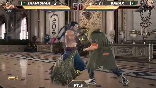 TEKKEN 8 |BABAR VS SHANISHAH | F.T 5 | Tekken Pakistan |2024 смотреть онлайн