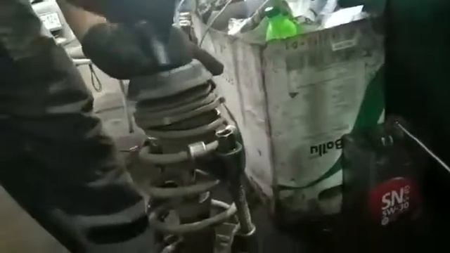 Как я поменял переднюю подвеску. Субару Травик, Опель Зафира А