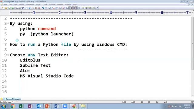 Ways to Run Python Script or Program || By Using Windows CMD || Running Python file by using CMD смотреть онлайн