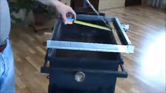 Шашлычница ПП 2 .Состоит из четырех сборных сторон. Ставится на любой мангал длиннее 50 см смотреть онлайн