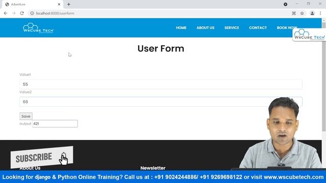 Implement POST Method Form with CSRF Token in Django | Django Tutorial смотреть онлайн