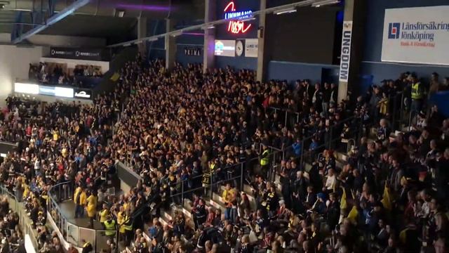 HV71 LINE UP & NORTHBANK SUPPORTERS: "KOM IGEN HÅVE, KOM IGEN HÅVE!" смотреть онлайн