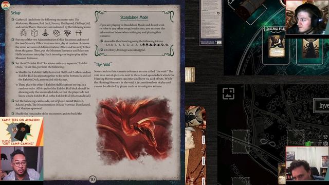 Arkham Horror LCG: Dunwich Legacy Campaign Scenario 2 "The Miskatonic Museum" смотреть онлайн
