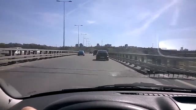 2017.05.01 Проезд по Метромосту Нижний Новгород смотреть онлайн