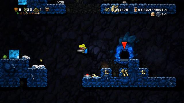 Blargh! Spelunky Daily Challenge, 2/25/18: Me, An Intellectual