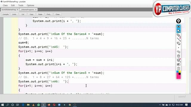 How to Find Sum of Series in Java | Sum of 10 Series programs | icse class 9 & 10 computer смотреть онлайн
