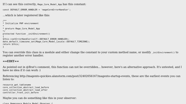 Magento: What is the best way to override Mage/Core/functions.php in Magento? смотреть онлайн