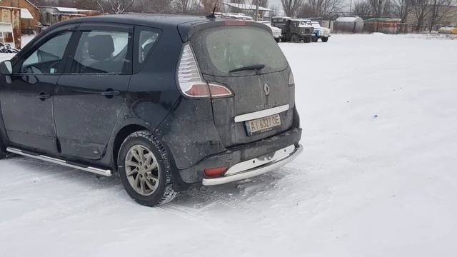 защитно декоративный обвес для Renault Scenic ( 2013+) металл нержавейка смотреть онлайн