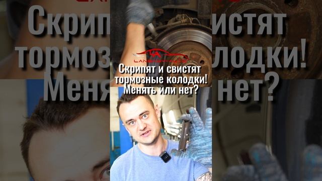 Скрип и свист тормозных колодок. Менять или нет? смотреть онлайн