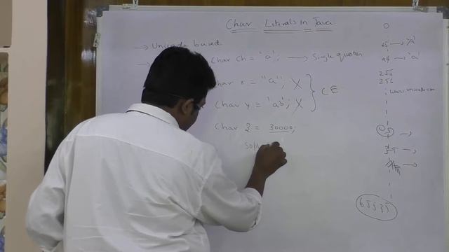13.Java Char Literals смотреть онлайн