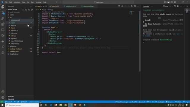 Simple React project | Chakra UI | React Router Dom | Tamil смотреть онлайн