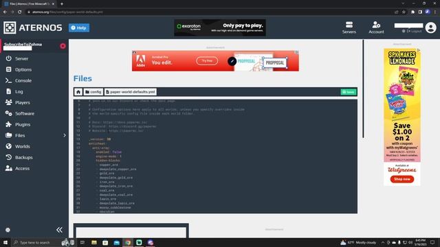 How to Stop X-Ray On Aternos Server with Anti-Xray - Works For Version 1.19+ Minecraft смотреть онлайн