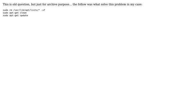 "The package lists or status file could not be parsed or opened" (3 Solutions!!) смотреть онлайн