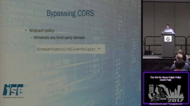 BSidesCharm - 2017 - David Petty - The Not So Same-Origin Policy смотреть онлайн