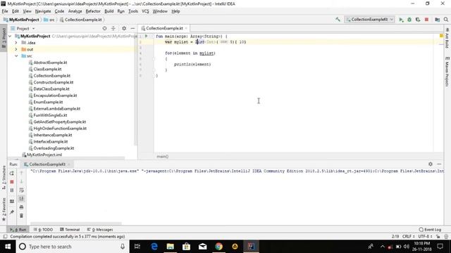 Collectiions using Lambda Expressions in Kotlin смотреть онлайн