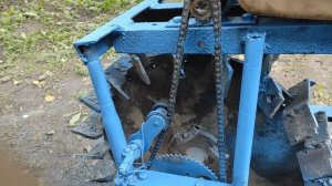 Самодельный окучник. homemade one wheel tractor. homemade one wheel tractorНатяжители цепи.
