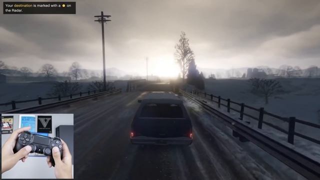 GTA 5 Premium Edition Indonesia, Unboxing & Gameplay PS4 Slim (Map Los Santos + GTA 5 Online) GTA V