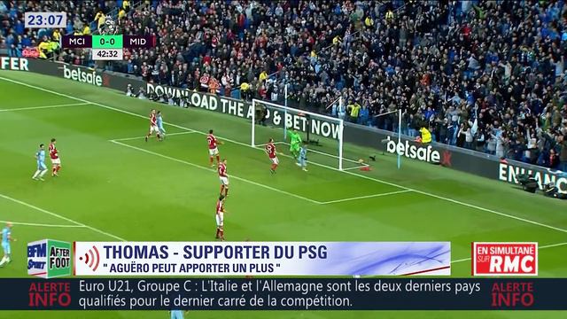 After Foot du samedi 24/06 – Partie 3/5 - L'avis tranché d'Ali Benarbia sur Sergio Agüero смотреть онлайн