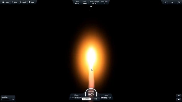 Бесконечность - не предел ! МАКСИМАЛЬНАЯ СКОРОСТЬ В Spaceflight Simulator  №2  .