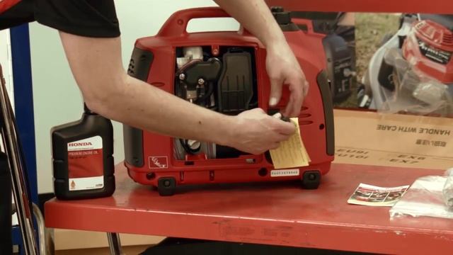 Honda EU10i Generator Set Up смотреть онлайн
