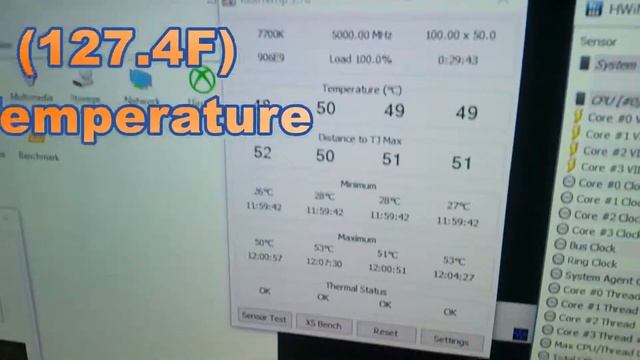Scythe SCFM-1000 Fuma Twin Tower I7 7700k @5ghz OC Stress Test смотреть онлайн