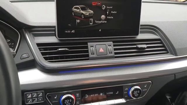 Resetting Tire Pressure Audi Q5 2018 смотреть онлайн