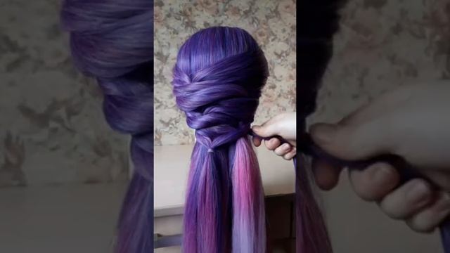 Интересная прическа на длинные и средние #shorts #причёска #причёски #прически смотреть онлайн