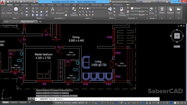 AutoCAD Lesson 11 AutoCAD Basics Object Selection Methods 02 смотреть онлайн