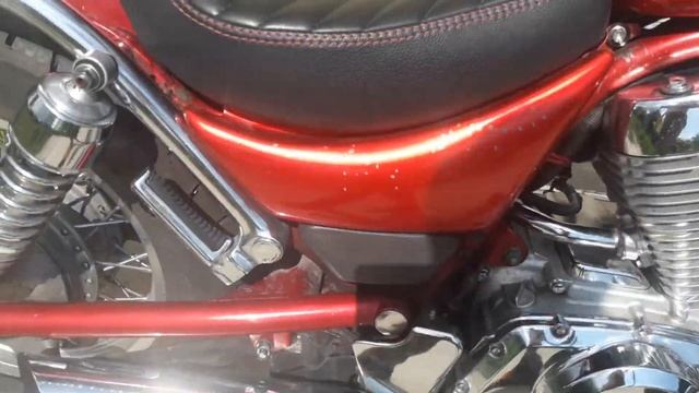 Suzuki Intruder VS800 1994 г. Внешний обзор мотоцикла смотреть онлайн