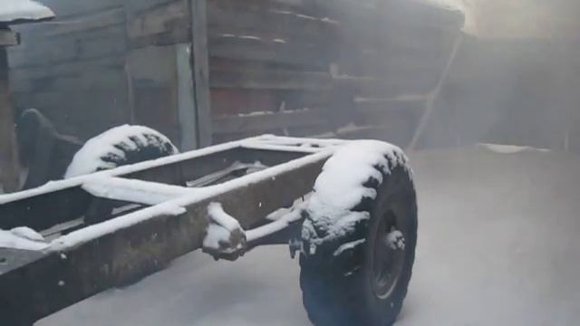 Дизельный ГАЗ-66: супер дым!!! смотреть онлайн