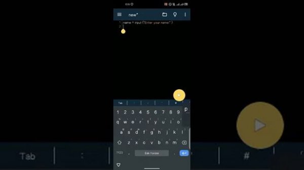 Basics of Python: Input() function