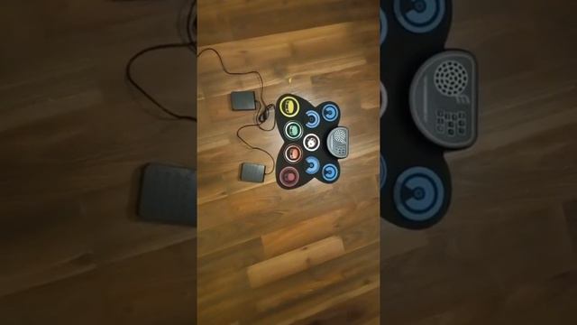 EKEMOND 9 Drum Practice Pad Review, big issue with Electronic Drum Set смотреть онлайн