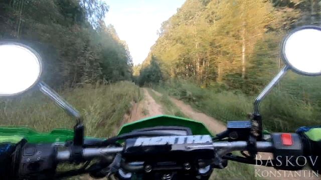 Впереди НЕПРОЛАЗНАЯ ГРЯЗЬ. Сибирская ТАЙГА. Kawasaki KLX250