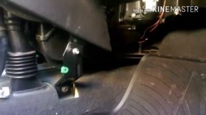 Опель астра G плохо греет печка, дует холодный воздух, причина заслонка потока горячей воды