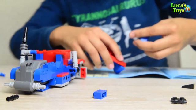 Optimus Prime Truck / Cada Technic Pull Back Truck смотреть онлайн
