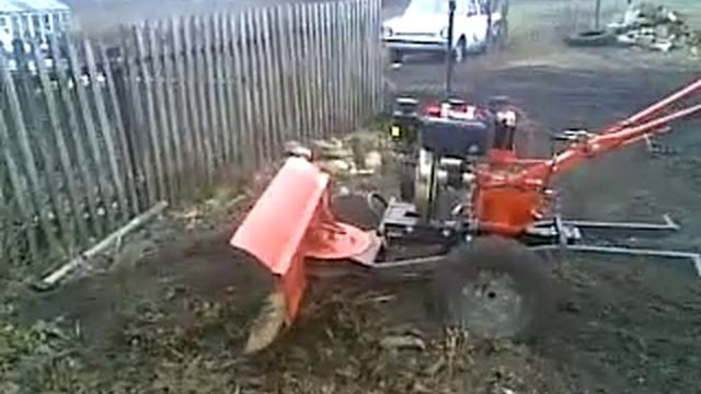 мотоблок с лопатой отвалом смотреть онлайн