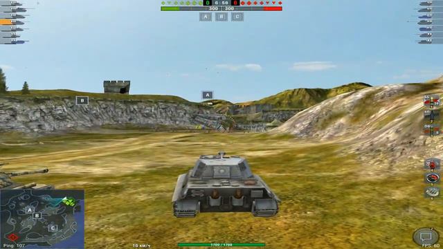 Играю World of Tenks Blitz на Tiger 2 смотреть онлайн