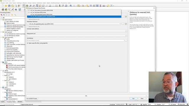 Calculating the distance to nearest feature in QGIS (Nearest hub distance) смотреть онлайн