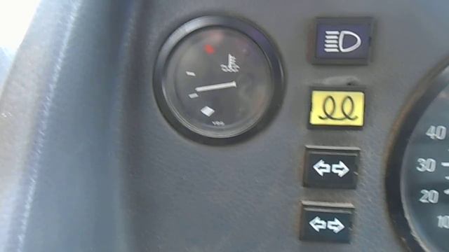 Мерседес Т1 308D. Глюки указателя температуры двигателя.